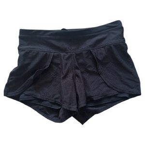 Athleta Prism 2-in-1 black built-in running shorts- Size XXS